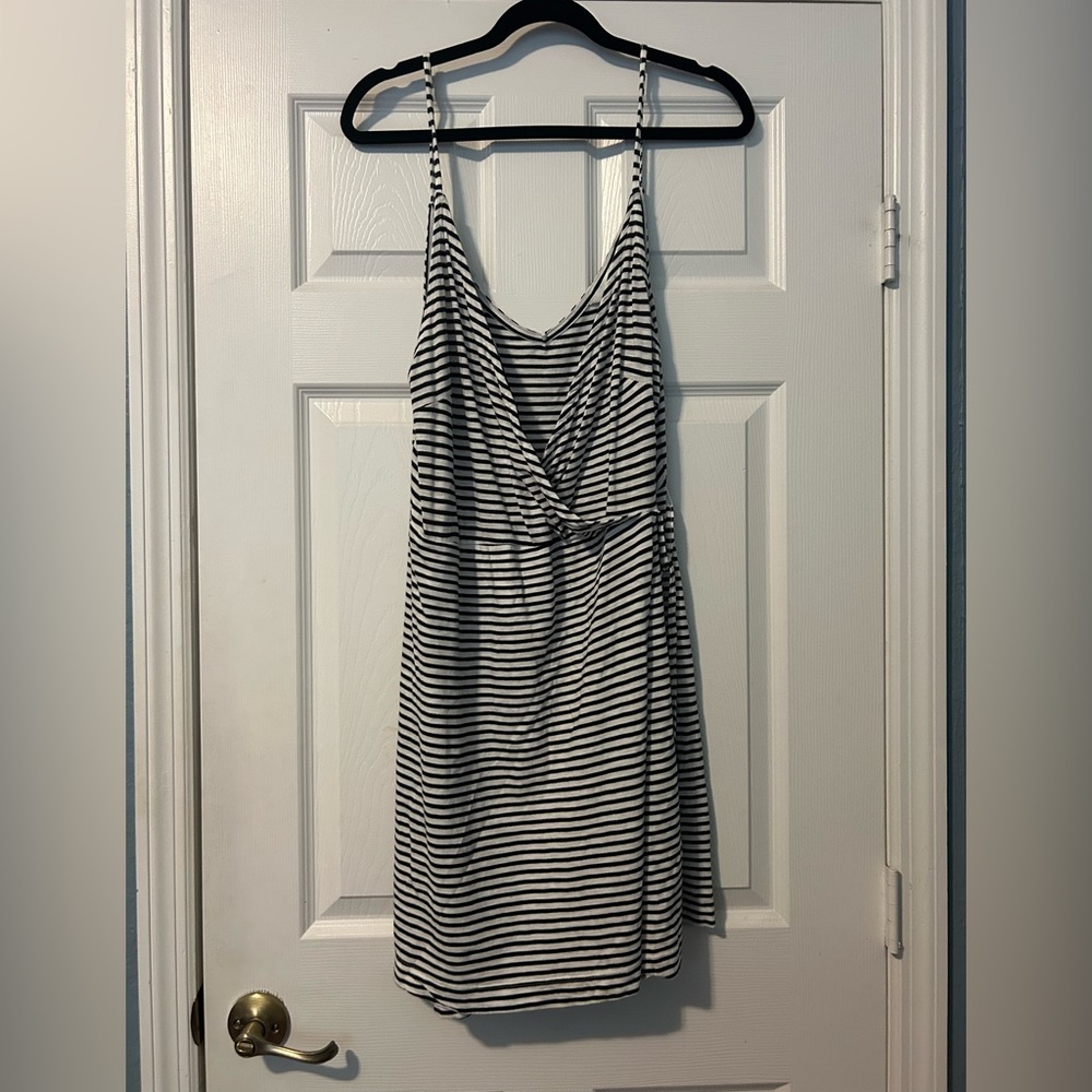 H&M mini wrap dress